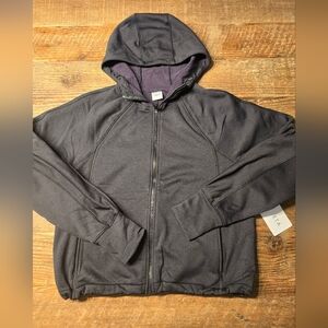 Athleta Altitude Edge Jacket Womens Size Small Black